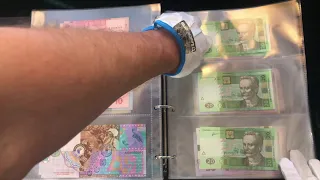 Моя коллекция банкнот Украины 2003-2018 год