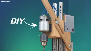 Make a Powerful Drill Press From 775 DC Motor