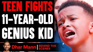 Teen FIGHTS 11-Year-Old GENIUS KID (Behind The Scenes) | Dhar Mann Studios