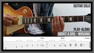 About a Girl (TAB) - Guitar Solo - Nirvana