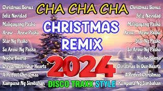 NONSTOP CHRISTMAS SONGS MEDLEY DISCO TRAXX 2023 2024⛄NEW CHACHA MEDLEY