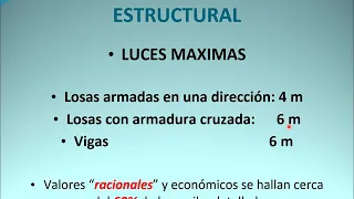 Clase 18  Proyecto estructural para edificios de pequeña altura VG parte 2