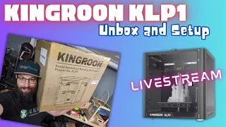 Kingroon KLP1 - Unbox and Chill #livestream  #3dprinting