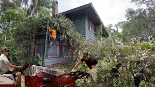 MOTHER NATURE tried to TAKE this HOUSE AWAY FROM THIS FAMILY!!!