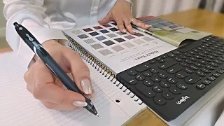 PHONE Catalogue Shopping 📝ASMR . Soft Spoken . Typing . Page Flipping