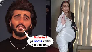 Arjun Kapoor finally reacts to Malaika Arora's pregnancy rumours.