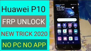 Huawei P10 google account removed Frp bypass