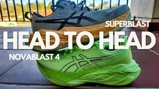 ASICS Novablast 4 vs. Superblast | Best Max Cushion?