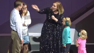 Adele - Family On Stage - Live From Boston 09-14-2016