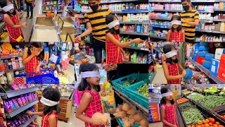 #SuperMarketറ്റിൽ ഒരു #BlindChallenge ചെയ്താലോ #Tiyaക്കുട്ടി ഇതുപോലെ ചെയ്യും എന്ന് പ്രതീക്ഷിച്ചില്ല