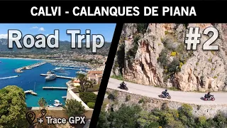 ROAD TRIP MOTO CORSE | Calanques de Piana ! #2