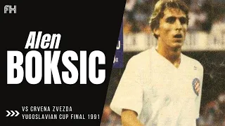 Alen Boksic ● Goal and Skills ● Crvena Zvezda 0-1 Hajduk Split ● Yugoslavian Cup 1990-91