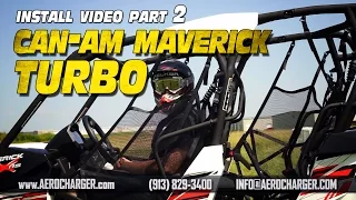 Aerocharger Can-Am Maverick TURBO INSTALL: Part 2