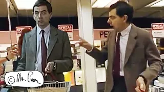 Mr Bean SHOPS FOR DEALS | Mr Bean Funny Clips | Mr Bean Official