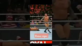 Royal rumble roman reigns eliminate Randy Orton # Roman reigns and John Cena friends