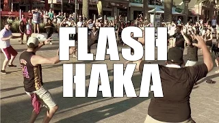 Flash Mob Haka in Glenelg Adelaide