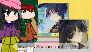 South Park reacts to Stan Marsh as Scaramouche 1/3 (no ships)