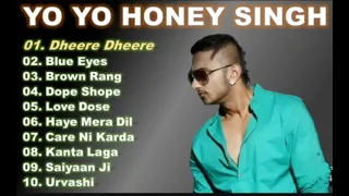 TOP 10 SoNG # YO YO HONEY SINGH #MOST POPULAR