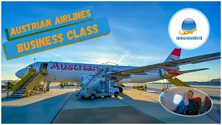 Austrian Airlines A320 Business Class ✈️ ⎢ Flightreport CPH - VIE 🇦🇹 ⎢ thevacationworld