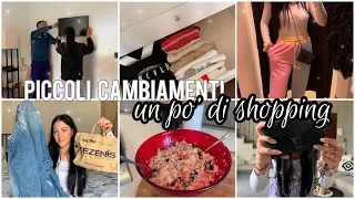 Un po di shopping | piccoli cambiamenti | VLOG