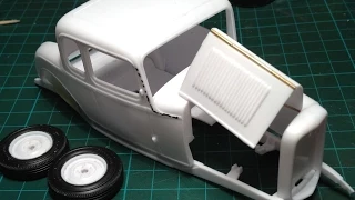 32 Ford Hotrod - Making hood hinges | MODELJUNKYARD.COM