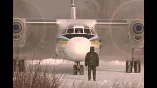Зимние полеты в Бориспольской бригаде