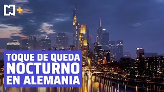 Alemania impone primer toque de queda nocturno por COVID-19