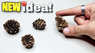 The Cutest Idea to Do with Tiny Pinecones 👍🥰