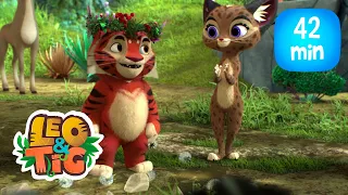 Leo & Tig - Lo más valioso y más episodios completos de Leo y Tig | Caricatura animada 🐯🦁