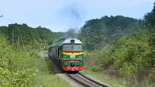 The routine work of a diesel locomotive is to supply the planet with bread