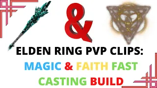 ELDEN RING INTELLIGENCE & FAITH BUILD | AZUR GLINTSTONE STAFF + GOLDEN ORDER SEAL FAST CASTING BUILD