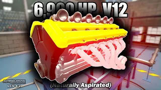 The Best Naturally Aspirated V12 Engine Ever | Automation The Car Company Tycoon Game (LCV 4.2.32)