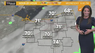 Northeast Ohio weather forecast: Cold front brings cooler temps on Wednesday