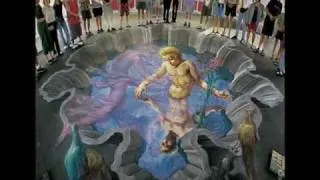 Amazing 3D street paintings Kurt Wenner (Safridue)