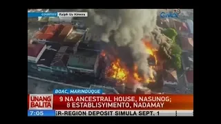 9 na ancestral house, nasunog