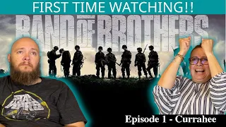Band of Brothers Ep.1 "Currahee" (2001) | First Time Watching | TV Reaction