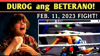 FEB. 11, 2023  UNBEATEN pinoy BOXER TINALO ang BETERANONG argentinian 2ND round T.K.O