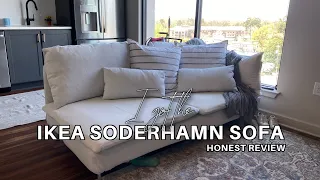 I got the IKEA Soderhamn Sofa!! | Putting it together and my honest review