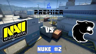 НИЖНЯЯ СЕТКА. РАУНД 2. NAVI vs FURIA. MAP-2 NUKE. BLAST PREMIER FALL 2020 FINALS