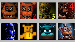 Five Nights at Freddy's 1-4 + Sister Location + Help Wanted + Special Delivery Jumpscare Simulator