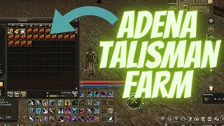 Lineage 2 Classic L2 Global How To Farm Adena Talismans No Donation Or Real Money