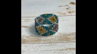 Finishing Bead Kit 100 Ring & Pendant - Jewel Loom School with Amber & Tricia