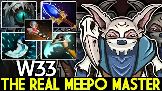 W33 [Meepo] The Real Meepo Master Show his Skills Dota 2