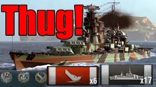 Thug Kronstadt BULLY big Battleships =)