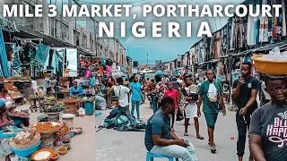 I WENT TO THE BIGGEST MARKET IN PORTHARCOURT, NIGERIA & THIS HAPPENED! | UNEDITED MARKET VLOG