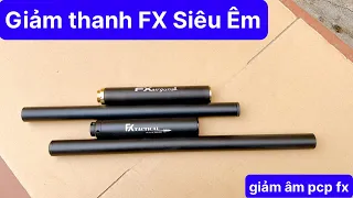 Giảm thanh súng pcp fx, giảm thanh chuyên dùng cho pcp fx siêu êm