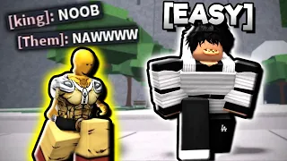 The MAKAKU COMBO Makes Destroying Players TOO EASY in The Strongest Battlegrounds (Roblox)