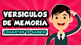 ¿CUANTOS VERSICULOS TE SABES DE MEMORIA? / 25 PREGUNTAS BIBLICAS #juegos