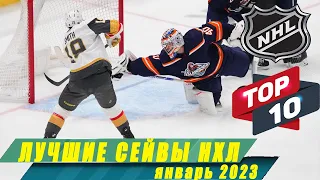 Лучшие сейвы месяца в НХЛ от канала Sport Talk: ТОП 10 СЕЙВОВ НХЛ за январь 2023