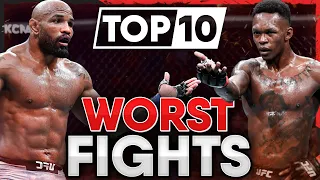 10 WORST Fights in MMA History